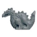 Standing Dragon Stock Shape Pencil Top Eraser